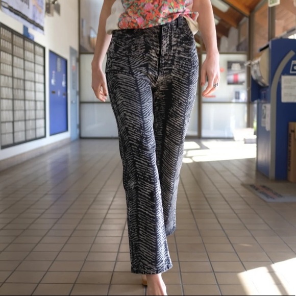 Rachel Comey Denim - Rachel Comey Norm Pant Washed Black Zebra